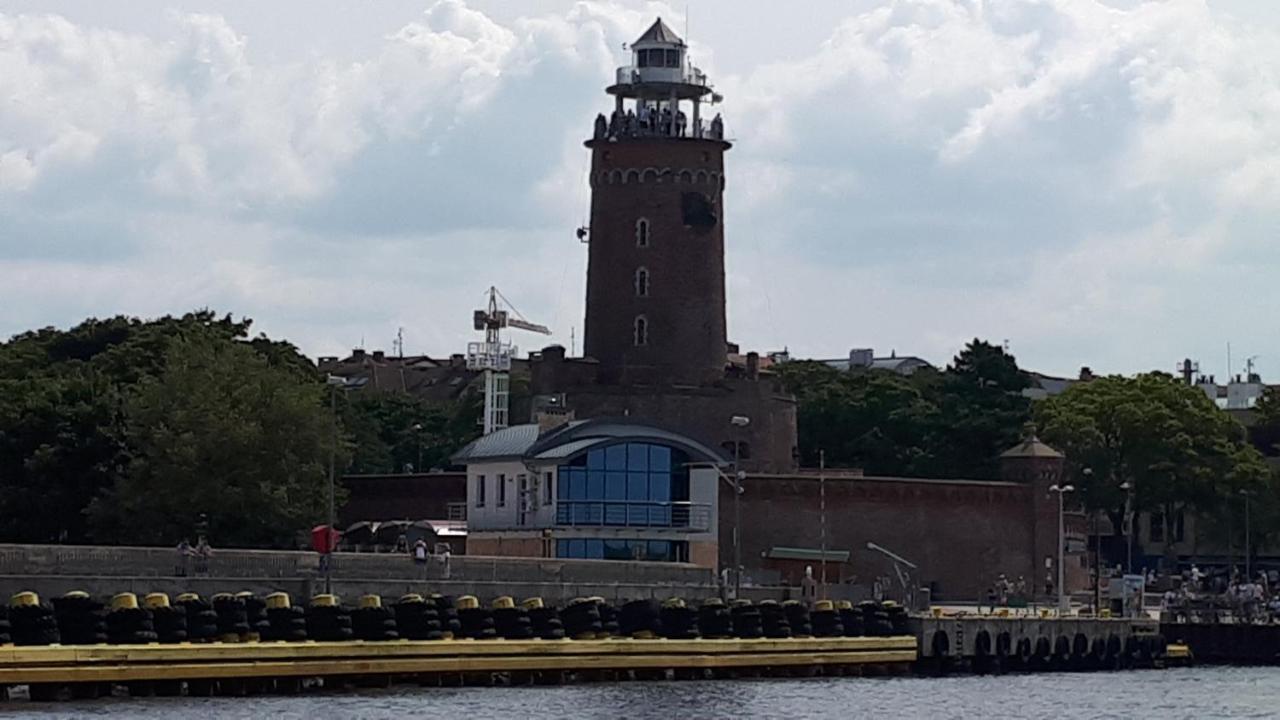 Ambrozja Dom Goscinny Kołobrzeg Buitenkant foto